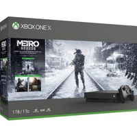 CONSOLE XBOX ONE Xbox One X 1 To Métro Exodus CONSOLE XBOX ONE Xbox One X 1 To Métro Exodus