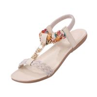 SANDALE - NU-PIEDS HEE GRAND Femme et Fille Sandale Plate Floral B... SANDALE - NU-PIEDS HEE GRAND Femme et Fille Sandale Plate Floral B...