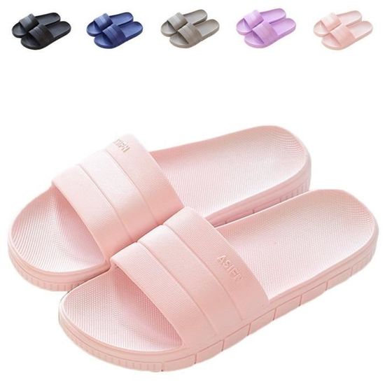 Homme Pantoufles Sandales Salle Bains Unisexe Été Femme Plage 76ybfIYgvm