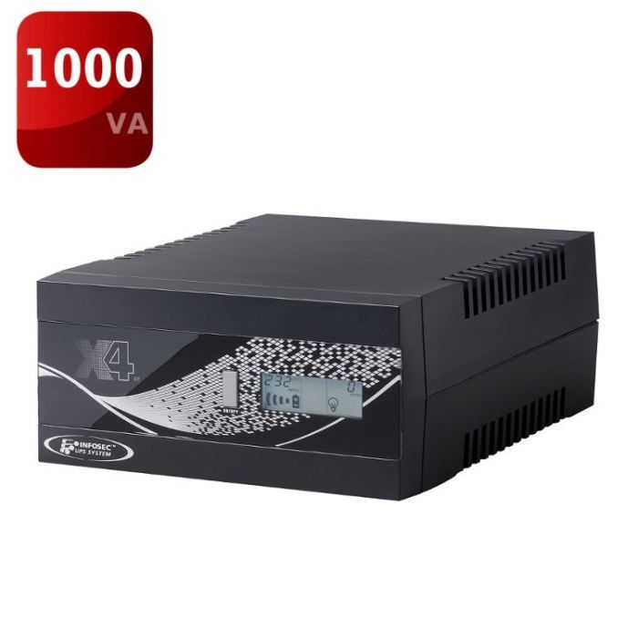 Infosec X4 RT 1000VA   Achat / Vente ONDULEUR Infosec X4 RT 1000VA