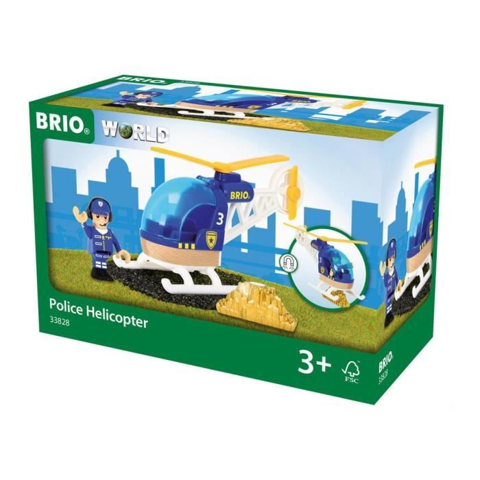 BRIO World - 33828 - Hélicoptère de Police