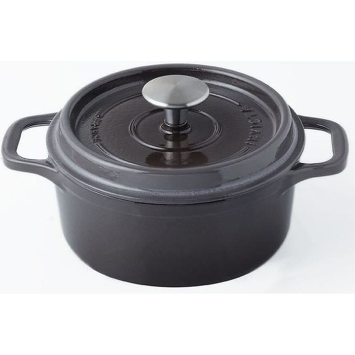 INVICTA Cocotte ronde - Ø 28 cm - Taupe - Tous feux dont induction