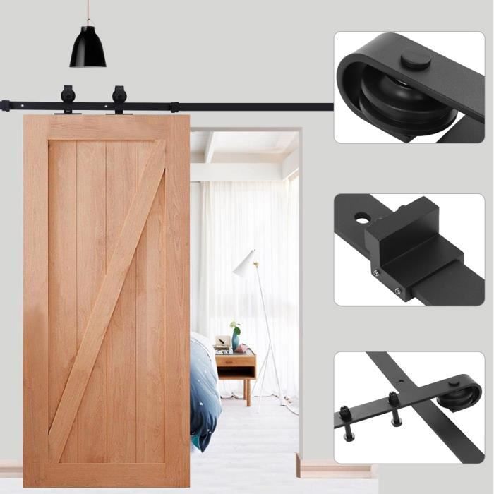 yoshihiro quincaillerie kit de rail pour porte coulissante hardware
