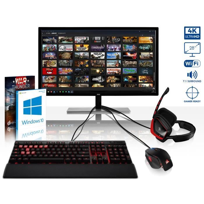  Species-X GXR780-268 Pack PC Gamer - Intel 10-Core,1