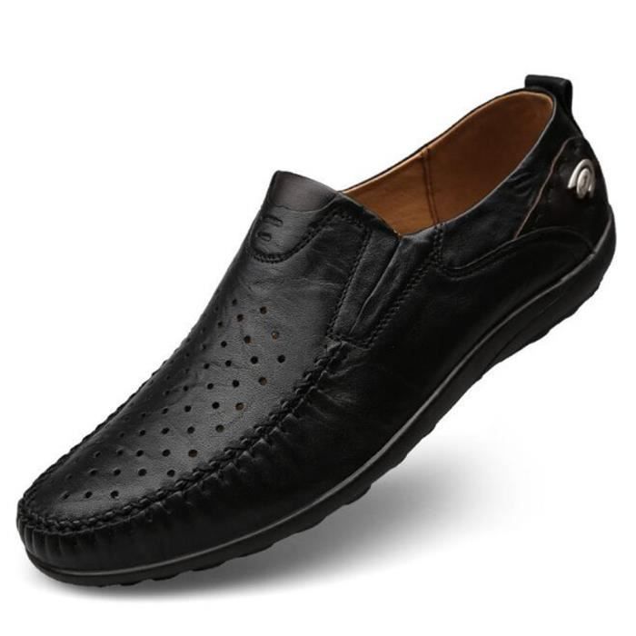chaussures 2017 Grande De ete 46 Luxe hommes Moccasin Nouvelle qw7O4Y