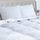 Couette 240x220 cm + 2 oreillers en plume d'oie 50