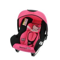 SIÈGE AUTO Siège auto bébé Hello Kitty Groupe 0+ de 0 à 13 kg SIÈGE AUTO Siège auto bébé Hello Kitty Groupe 0+ de 0 à 13 kg