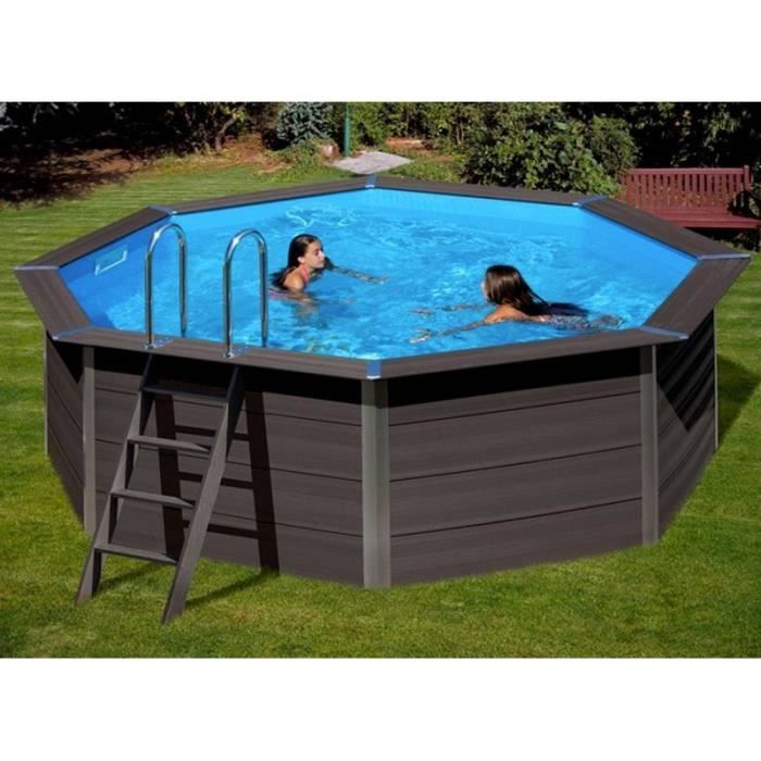 Piscine Composite Avant Garde Octogonale ø 410 X 124 M Gré