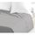 LOVELY HOME Drap Plat 100% coton 240x300 cm gris c