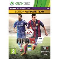 JEUX XBOX 360 Fifa 15 Edition Ultimate Team Jeu XBOX 360 JEUX XBOX 360 Fifa 15 Edition Ultimate Team Jeu XBOX 360