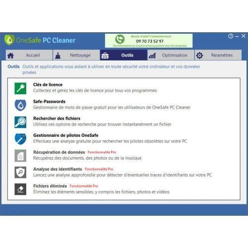 OneSafe PC Cleaner 6 (Code STEAM en tél&3