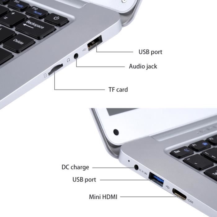 Ordinateur Portable Windows Ultrabook 14 Pouces,3