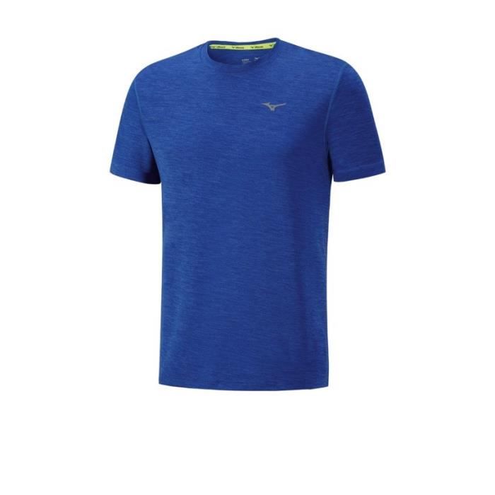 MIZUNO T-Shirt Impulse Core Homme Bleu