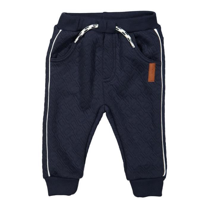 DIRKJE Jogging à Rayures Bleu Marine et Blanc Enfant Garçon