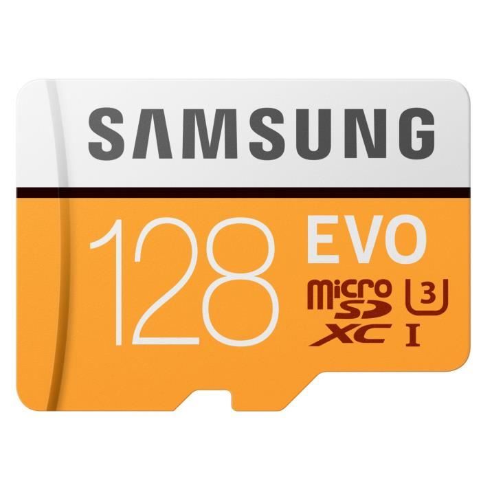 Samsung Carte Micro SD Evo 128Go