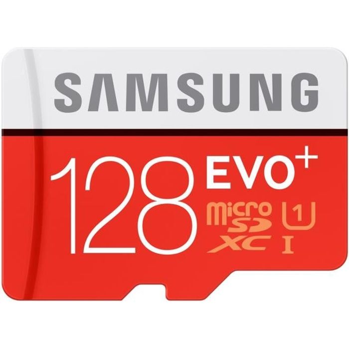 Samsung Micro SD Evo PLUS Adapt SD 128Go