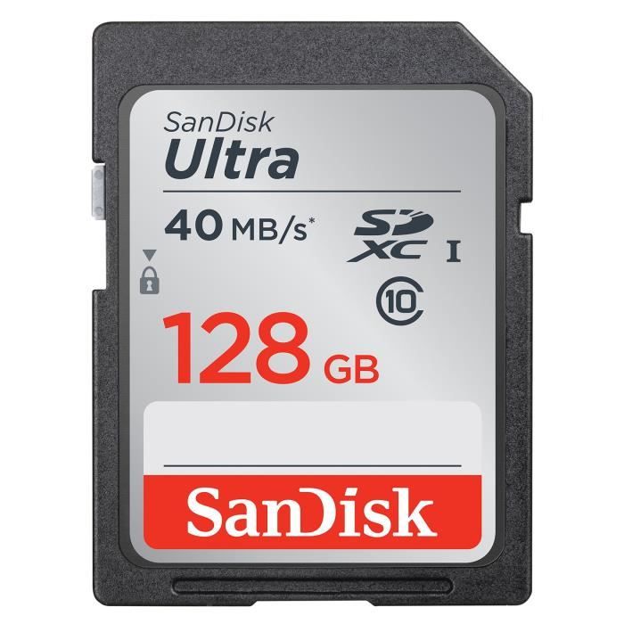 SANDISK Ultra Sdxc 40Mb/S Uhs-I 128Gb