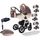 Poussette avec base isofix