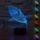 Creative En Trois Dimensions Requin LED 3D Night L