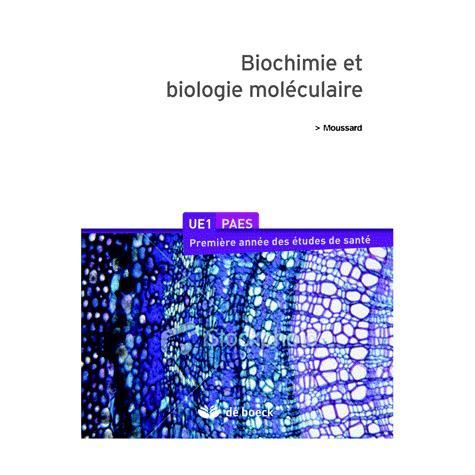 Biochimie Et Biologie Moléculaire - 