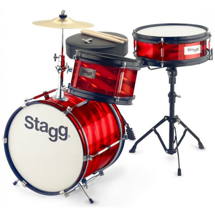STAGG Batterie junior complète 8\