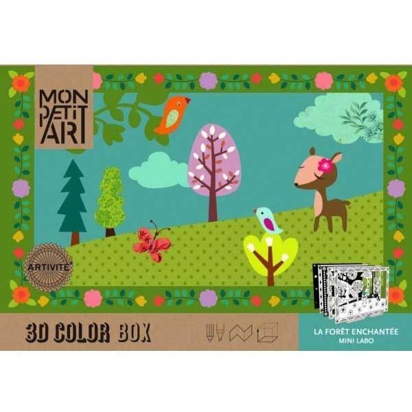 Livre De Coloriage La Foret Enchantee