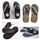 Tong sandales a talon epais et souple pour femmes