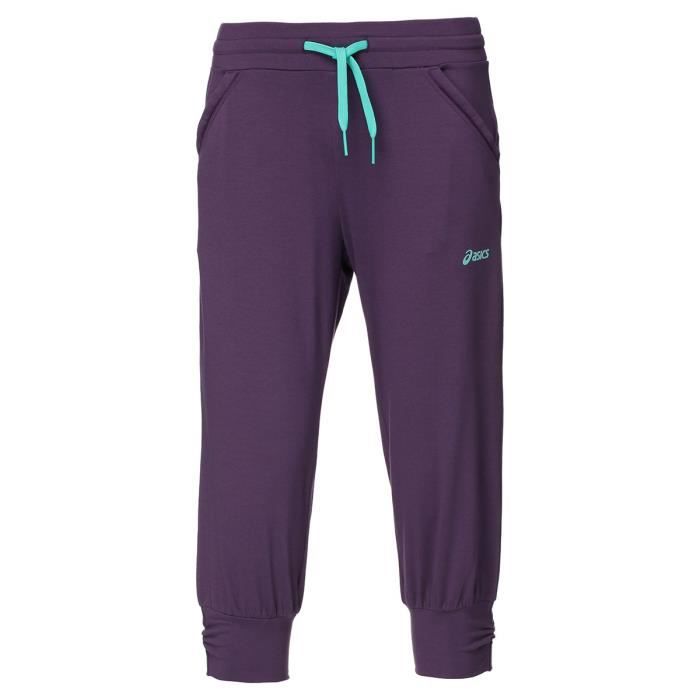ASICS Pantacourt Knit Capri - Femme - Violet