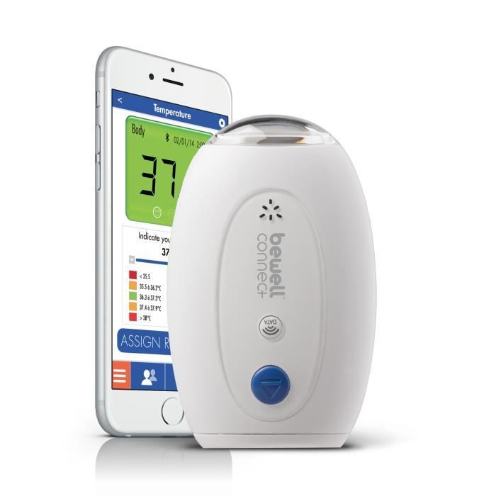 Visiomed Bewell Connect MyThermo Thermometre Medical Connecte