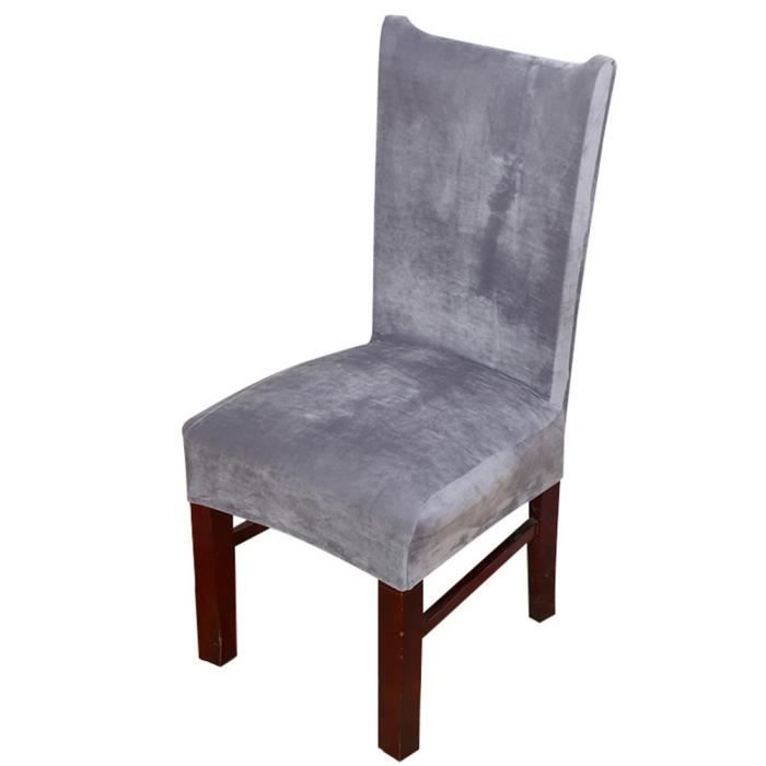 Manger6 Velours Jiyaru Chaise En Epais Housse De Salle À Extensible e2IEHYW9D