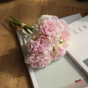 Fleurs Artificielles Séchées Maison 5pcs Soie Artificielle