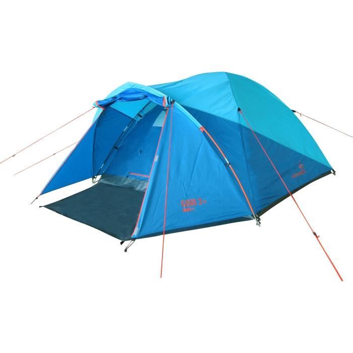 WANABEE Tente Gobi 3+ - Bleu - 3 places