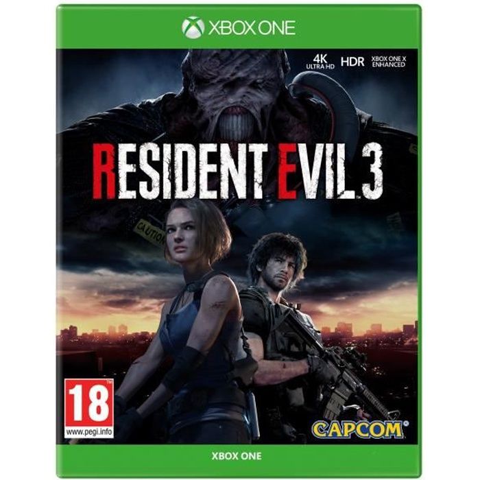Resident Evil 3 Jeu Xbox One