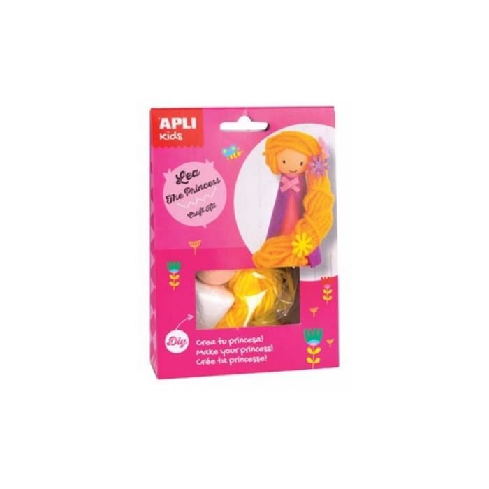 APLI Léa la princesse Boîte kit créatif