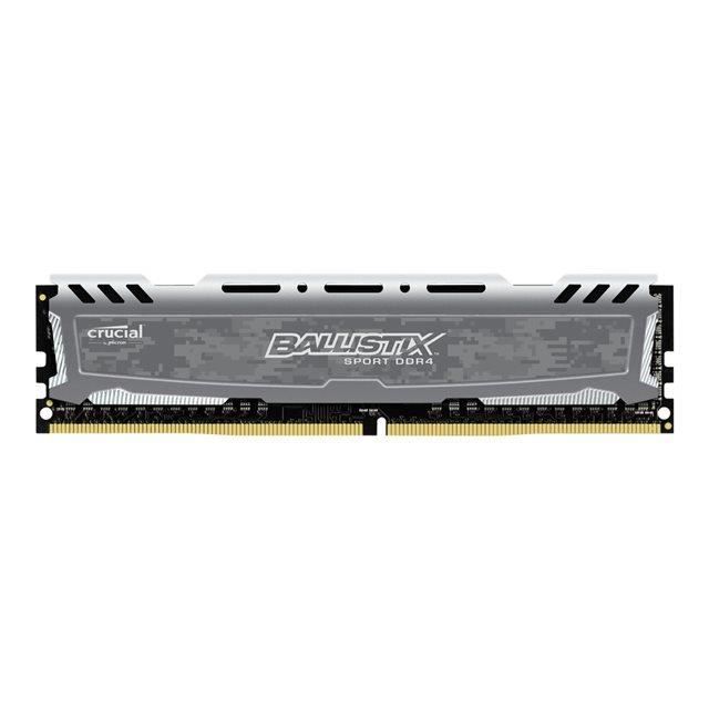 BALLISTIX Mémoire PC Sport LT Gris - DDR4 - 4GB - 2400 MHz - UDIMM