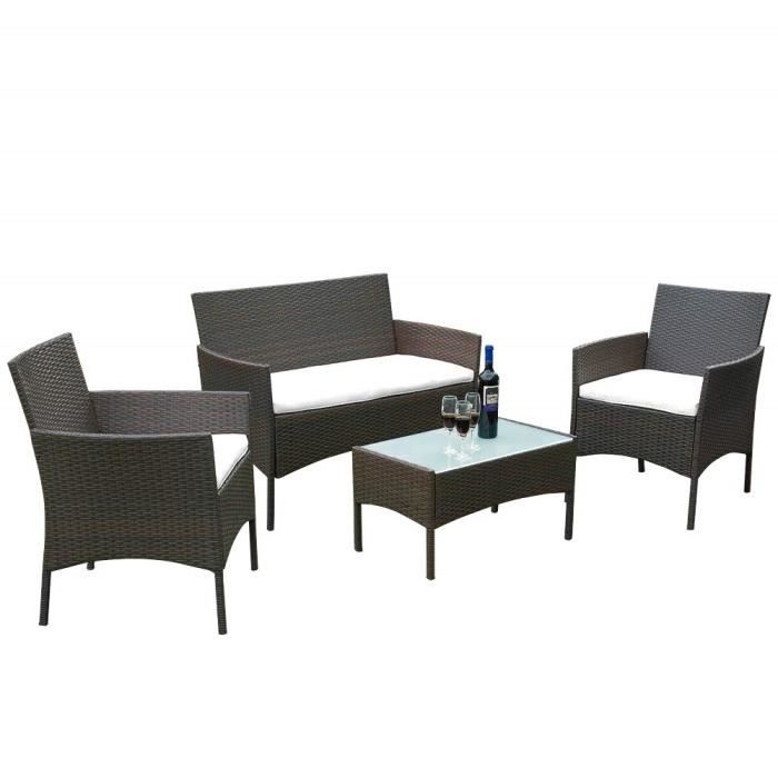 Chaise Salon Fauteuil Jardin De Table Verre3 Ensemble En Pkzuoxit