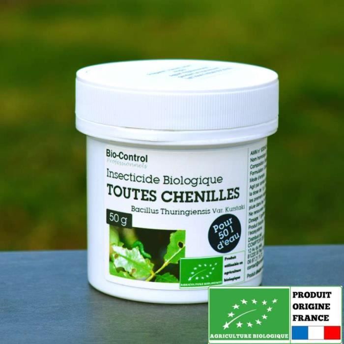 SoluBTK - Pyrale du buis 90gr Bacillus thuringiensis - Anti-Chenilles Utilisable en Agriculture SoluBTK - Pyrale du buis 90gr Bacillus thuringiensis - Anti-Chenilles Utilisable en Agriculture