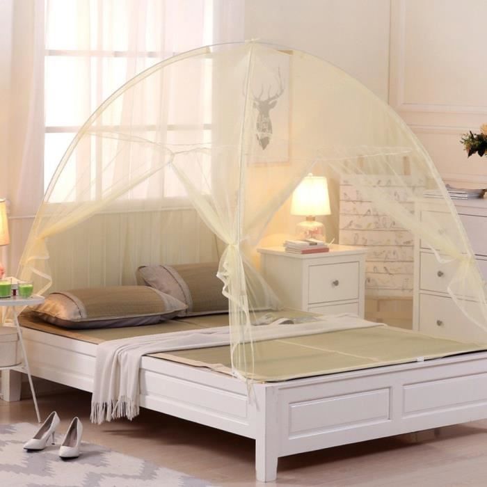 Moustiquaire Princesse Tente De Lit Decoration Baldaquin De Lit Moustiquaire Rideau Pour Bebe Enfant Avec Etoiles Lumineux Ciel De Lit Filet Rose Matelas Et Linge De Lit Accessoires De Literie