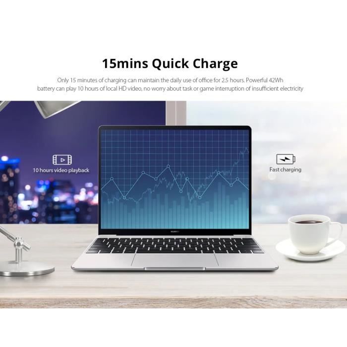 Ordinateur Portable-HUAWEI WRT - W19E MateBook1