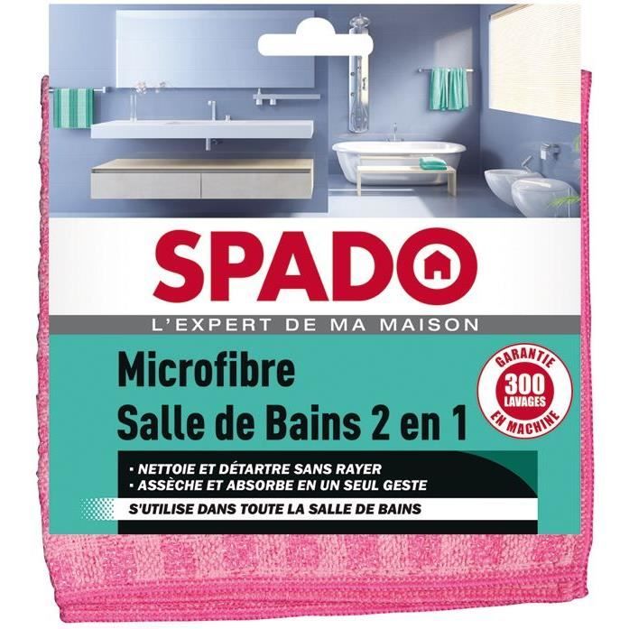 Microfibre salle de bain 2 en 1