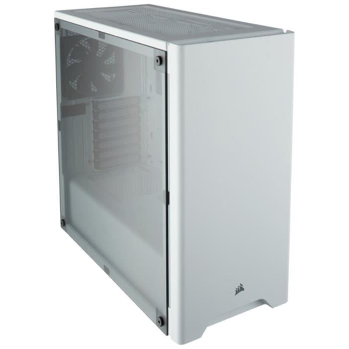 Boitier PC Corsair Carbide 275R - Moyen tour Gaming - Blanc
