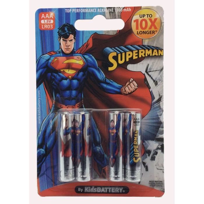 SUPERMAN 4 Piles AAA - LR03