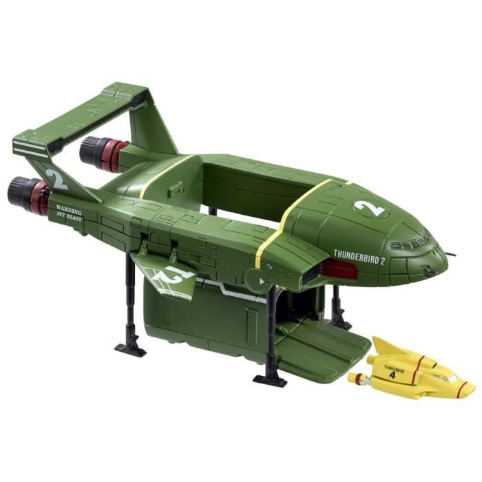 THUNDERBIRDS Véhicules 2 + mini Thunderbird 4