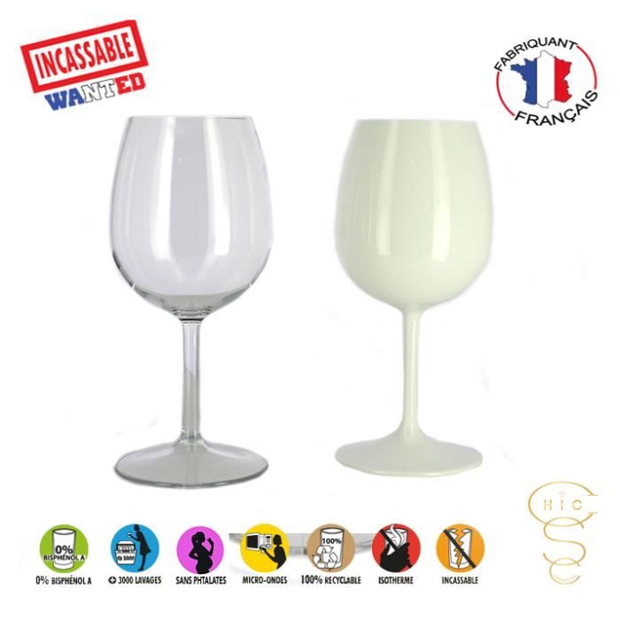 6 verres vin incassables reutilisables en tritan plastique 6 verres vin incassables reutilisables en tritan plastique