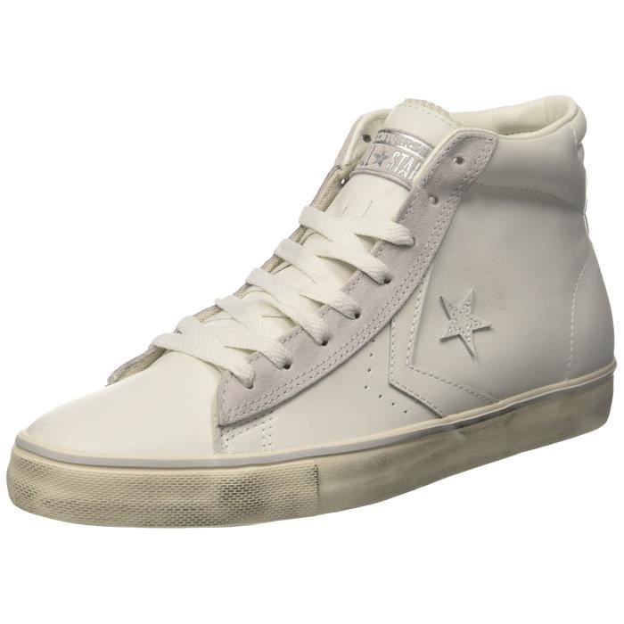 converse fourrees cuir