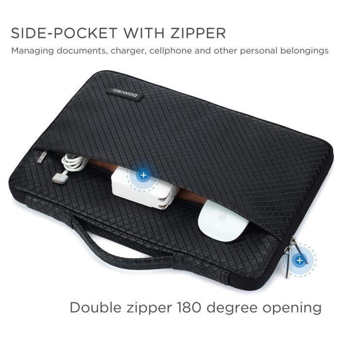 DOMISO 14 Pouces Imperméable Housse Sac de3