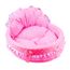 Chenil Niche Dentelle Chaud Souple Lit Pour Petit Chien Chat Animal Domestique Rouge Cœurs
