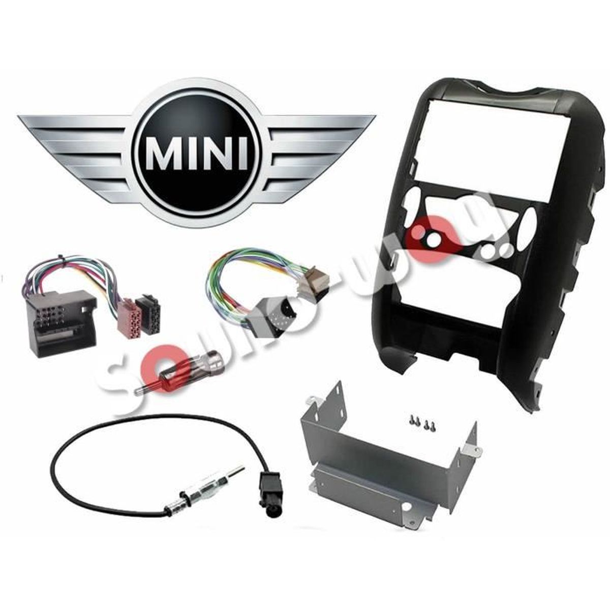 Kit Montage 2 Din Pour Mini Cooper Achat Vente Installation