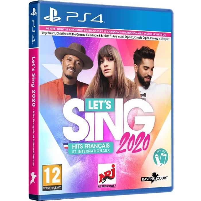 Let's Sing 2020 Hits francais et internationaux Jeu PS4