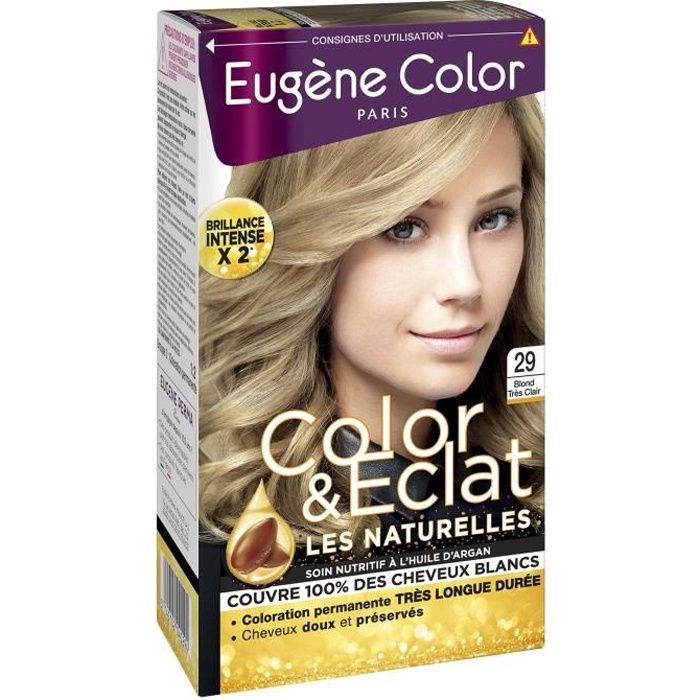 EUGENE COLOR Creme Colorante permanente 29 Blond tres clair